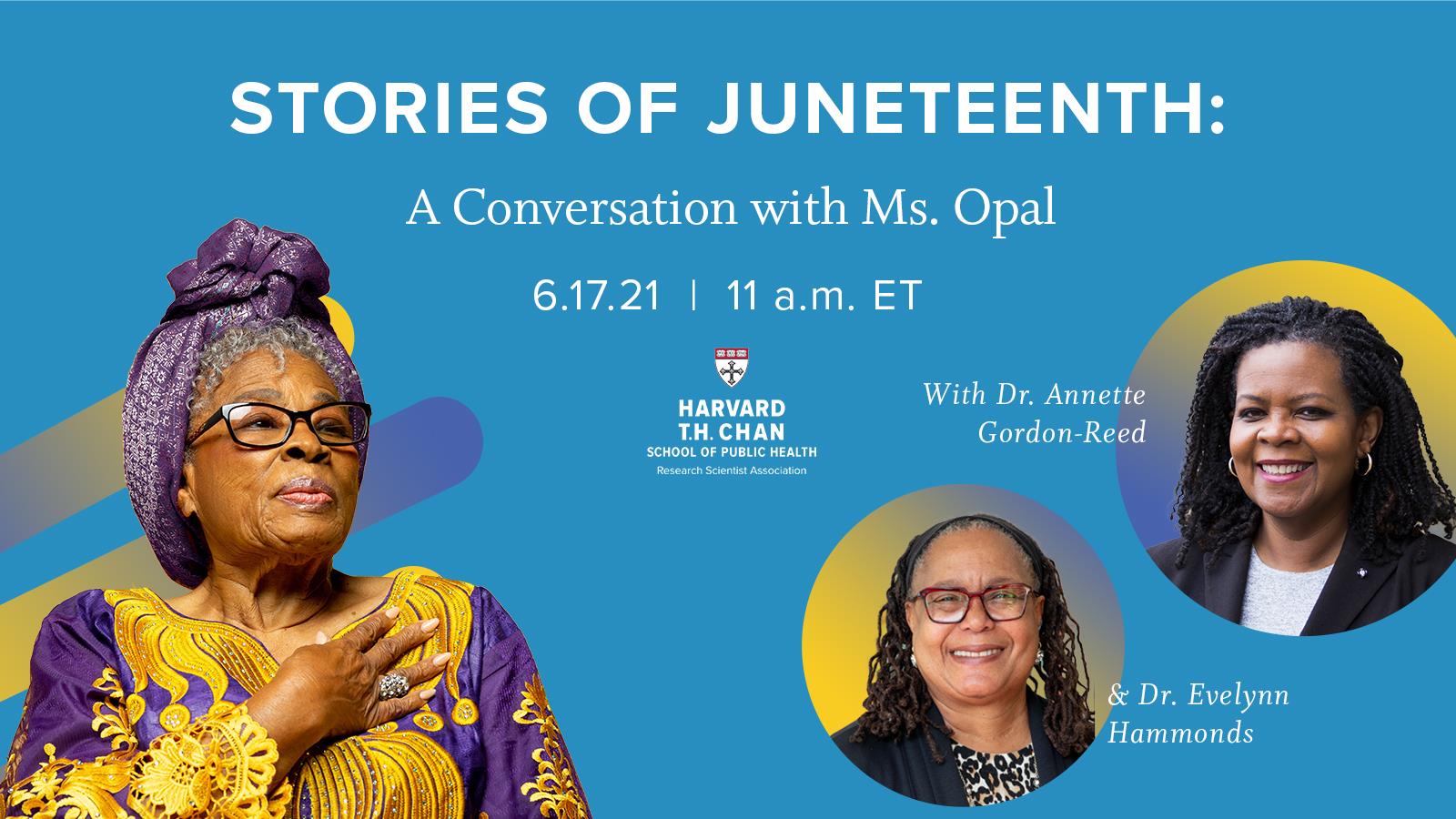 Stories of Juneteenth 2021 event flyer