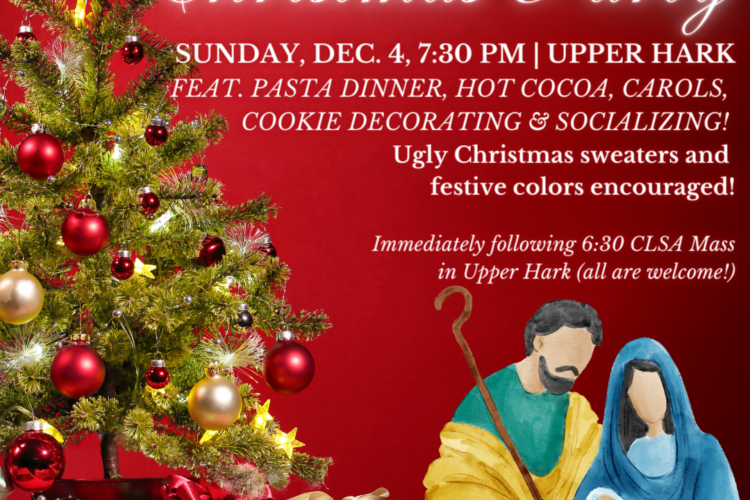 Image thumbnail for HLSCF, CU, & CLSA: Christmas Party
