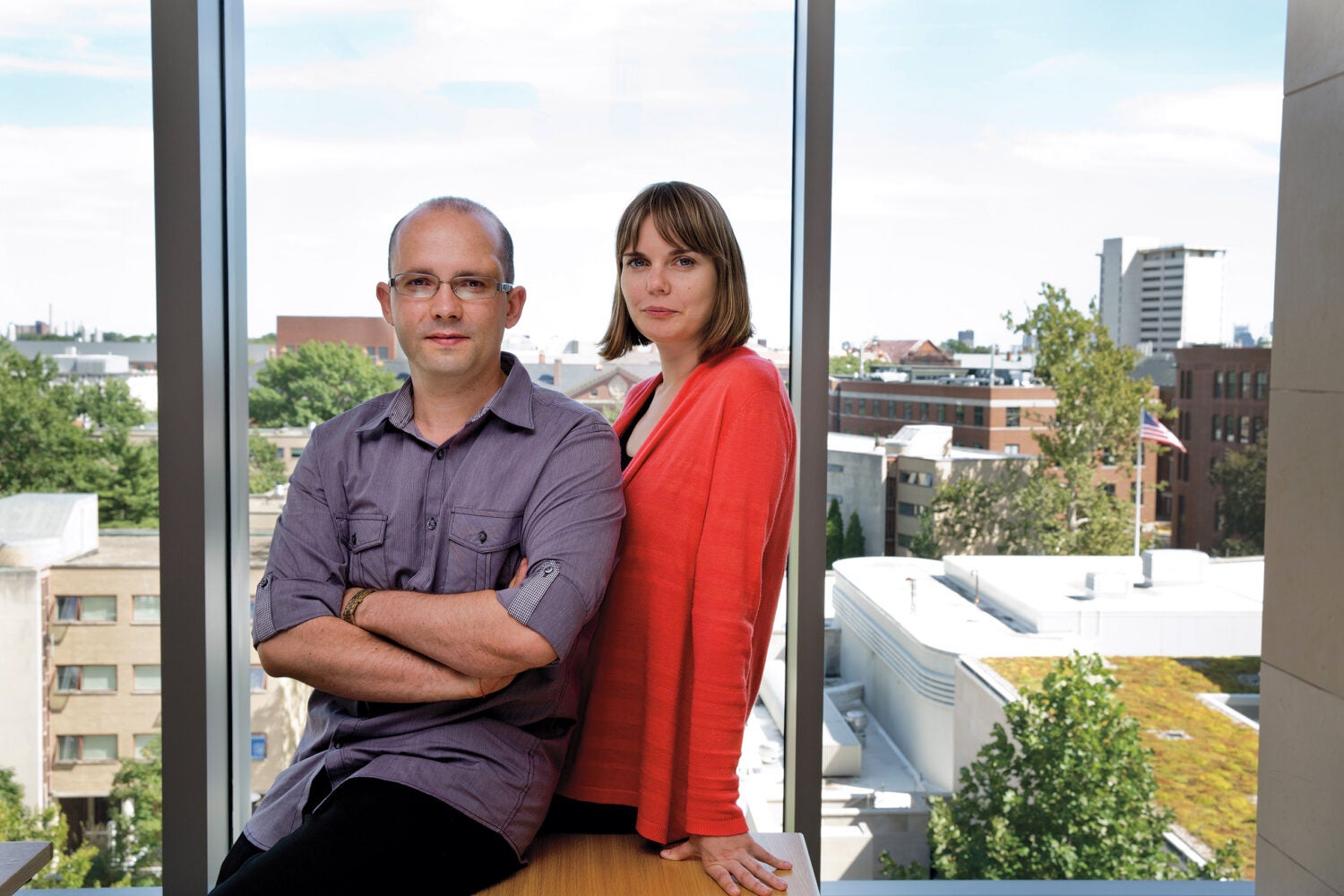 Volodymyr Shkilevych LL.M. ’12 and Svitlana Starosvit LL.M. ’13