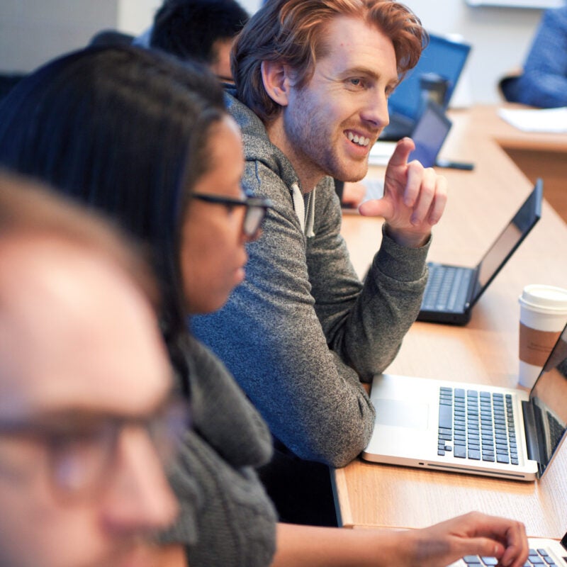 Lauren Henry '14 (left) and Mark Verstraete '16 (right)