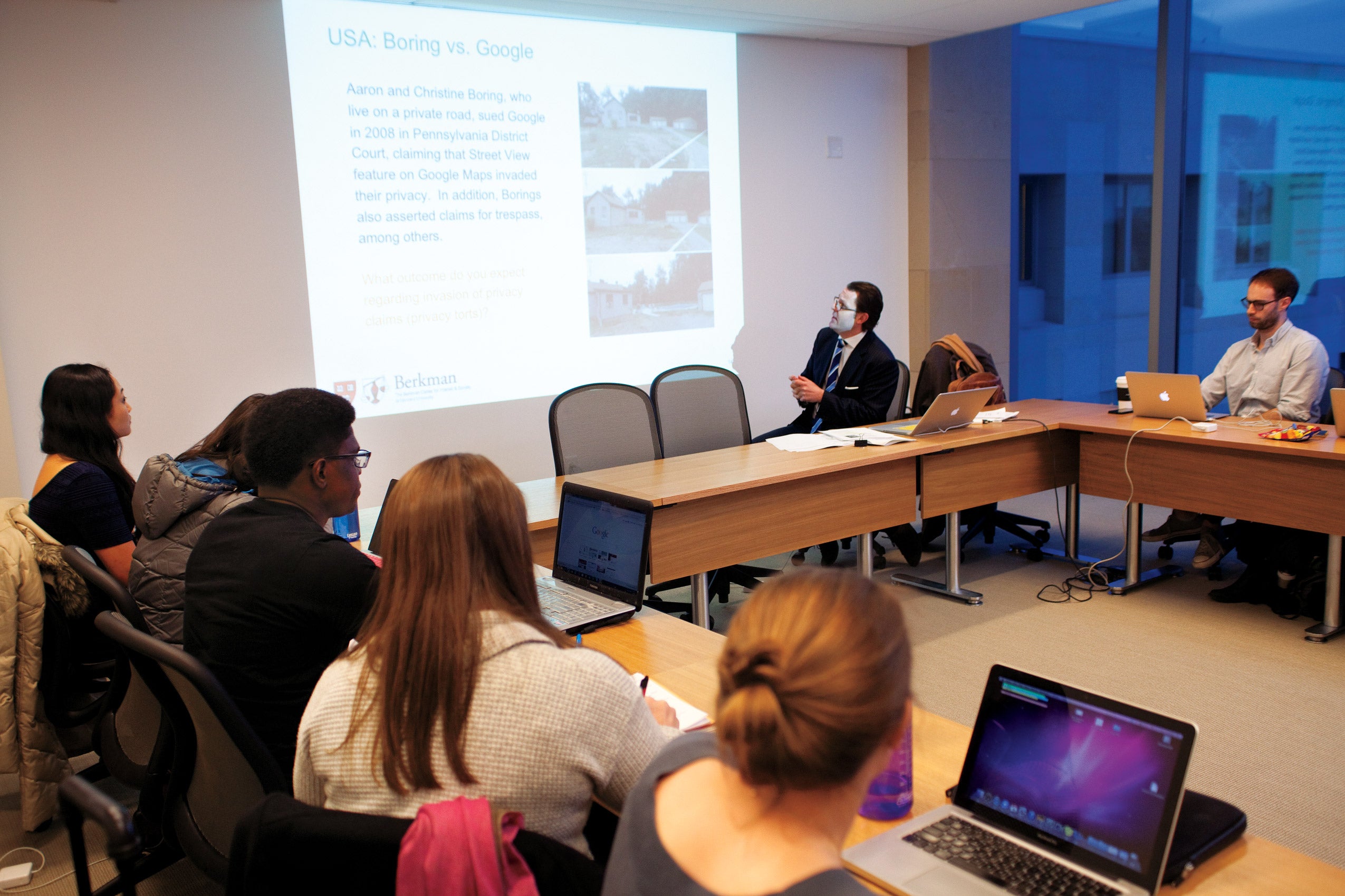 Classroom of Urs Gasser LL.M. ’03