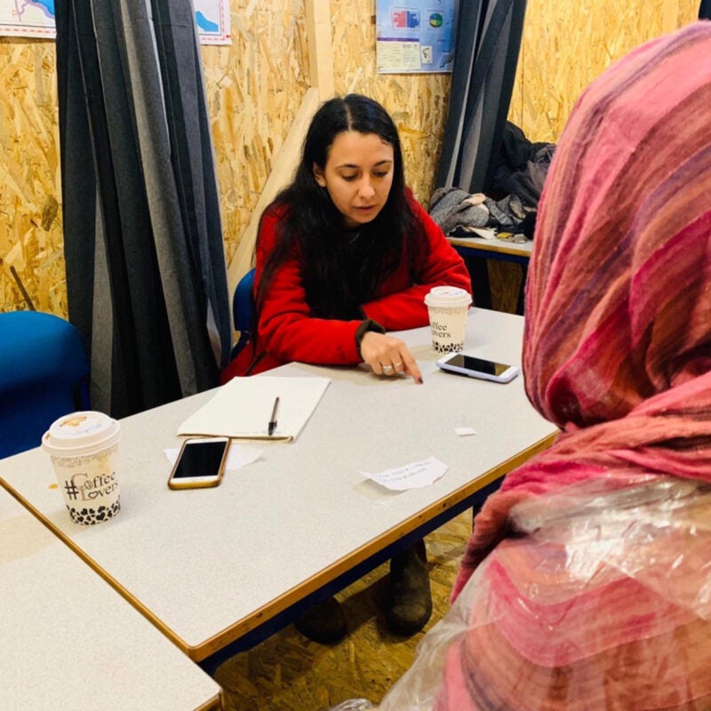 Emma Broches ‘20 (left) and Samantha Lint ‘20 (right) spent Winter Term in The Hague, The Netherlands for an independent clinical with Judge Chang-ho Chung of the International Criminal Court. They explored the possibility of creating a hybrid trial chamber and expanding the ICC’s jurisdiction into new subject areas.