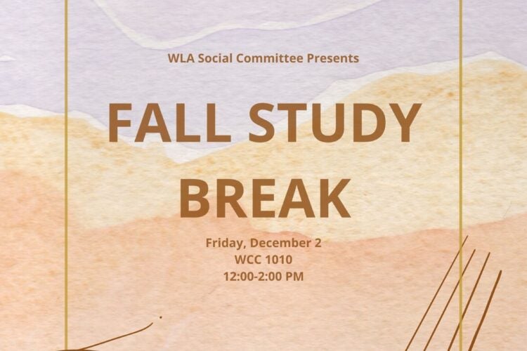 Image thumbnail for WLA Fall Study Break
