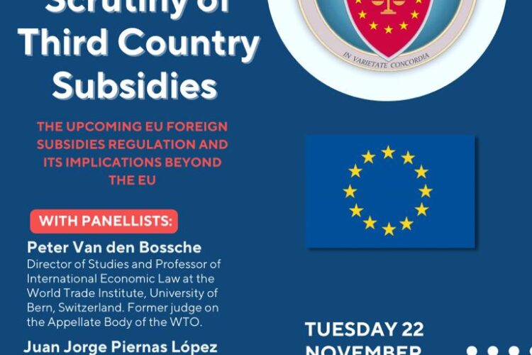 Image thumbnail for Enhanced Scrutiny of Third Country Subsidies: The new (upcoming) EU Foreign Subsidies Regulation and its Implications Beyond the EU