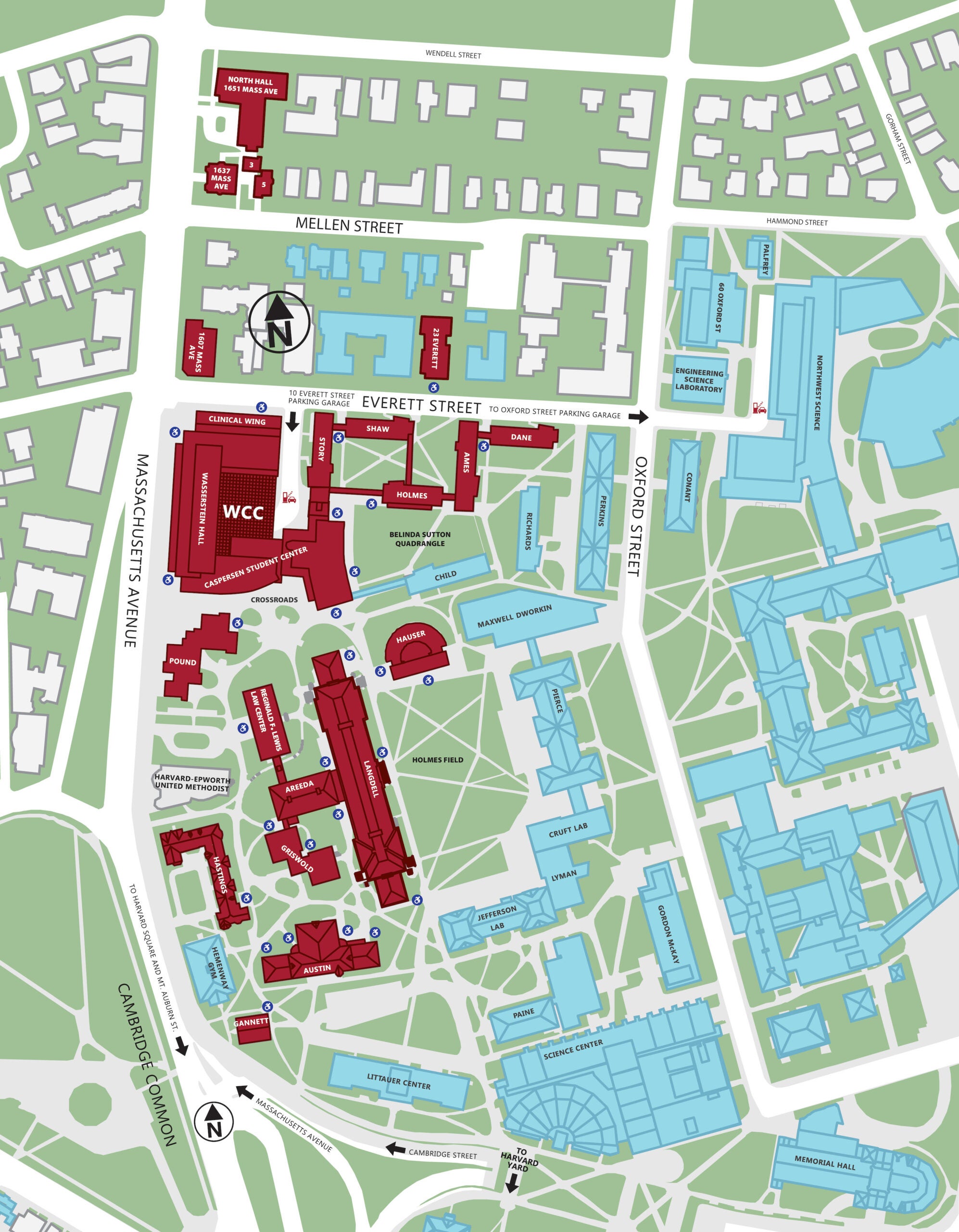 Harvard University Campus Map - Nancy Valerie