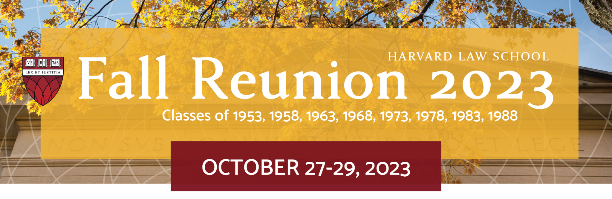 Fall Reunion 2023 Harvard Law School Harvard Law School