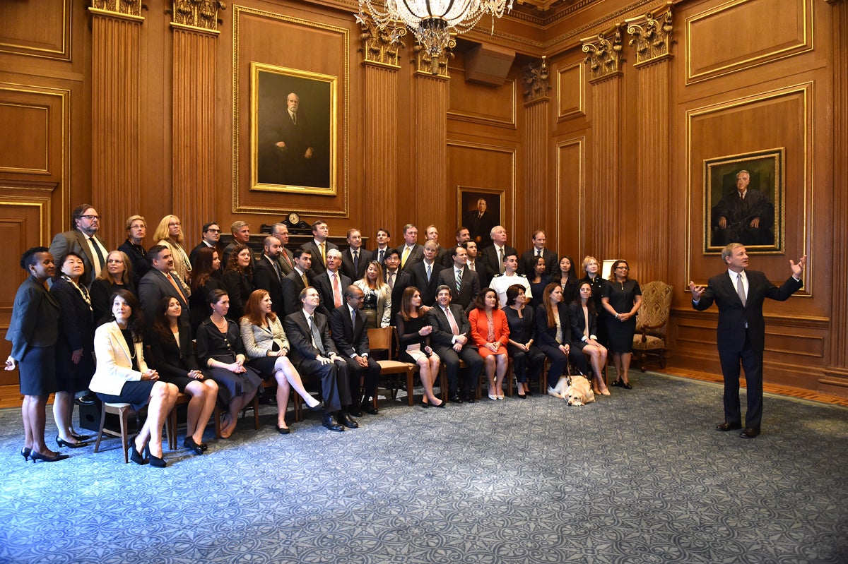 HLS United States Supreme Court Swearing In Ceremony Harvard Law