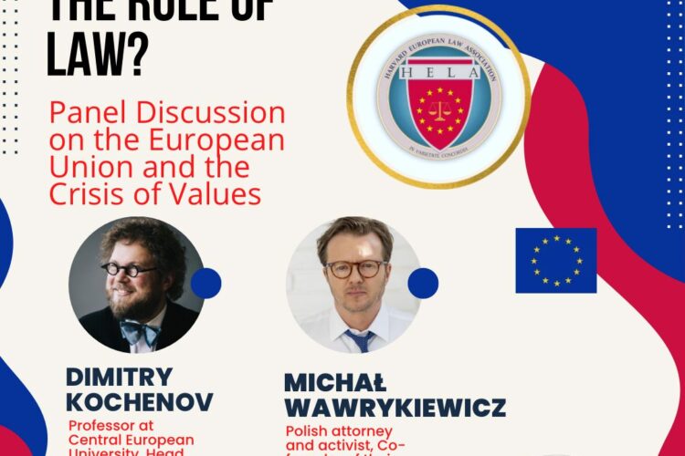 Image thumbnail for How to Save the Rule of Law?  Panel Discussion on the European Union and the Crisis of Values