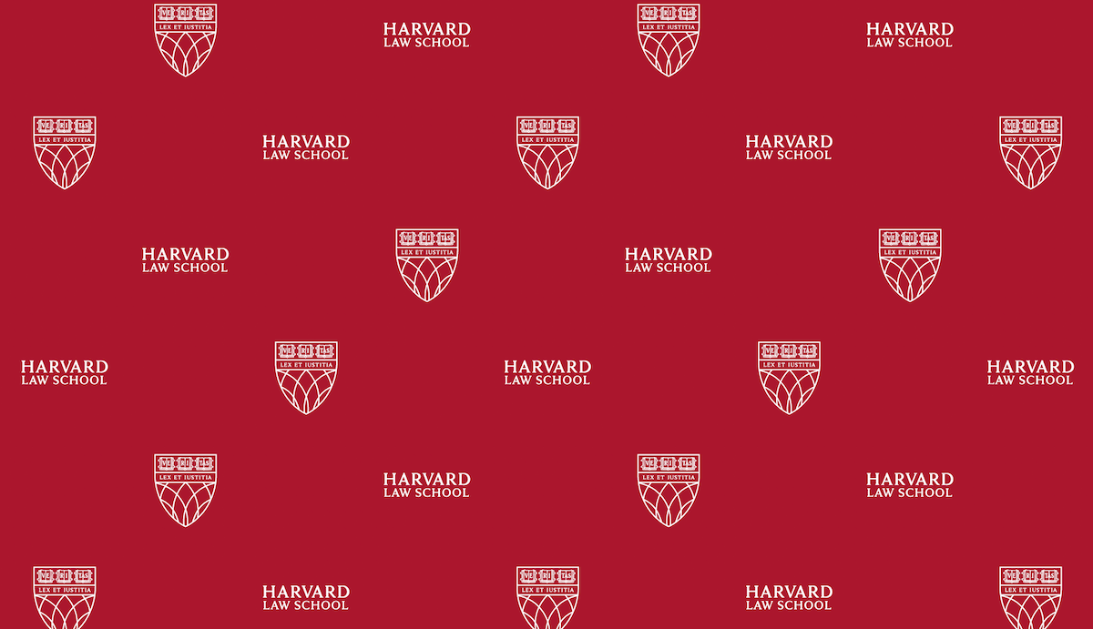 Harvard Law tiled background