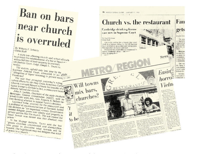 Three newspaper clippings