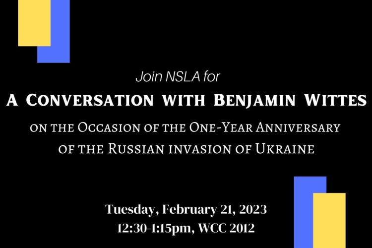 Image thumbnail for Lunch Talk: A Conversation with Benjamin Wittes