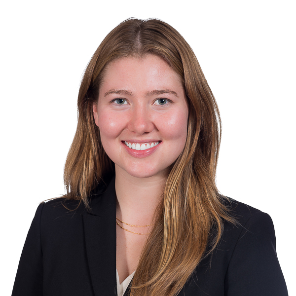 Woman wearing black blazer