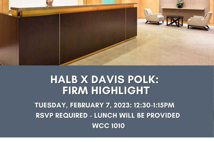 Image thumbnail for HALB x Davis Polk: Corporate Lawyering 101