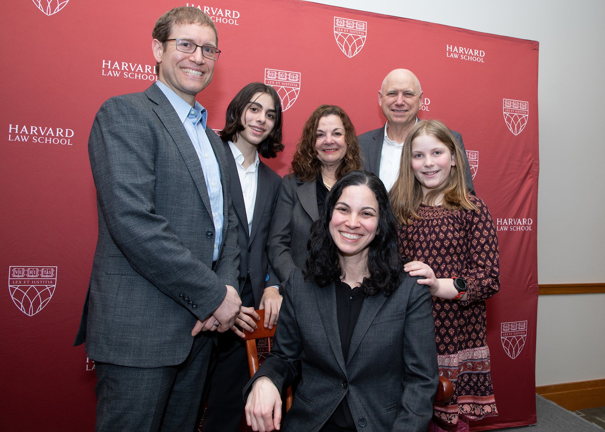 Laura Weinrib with family members.