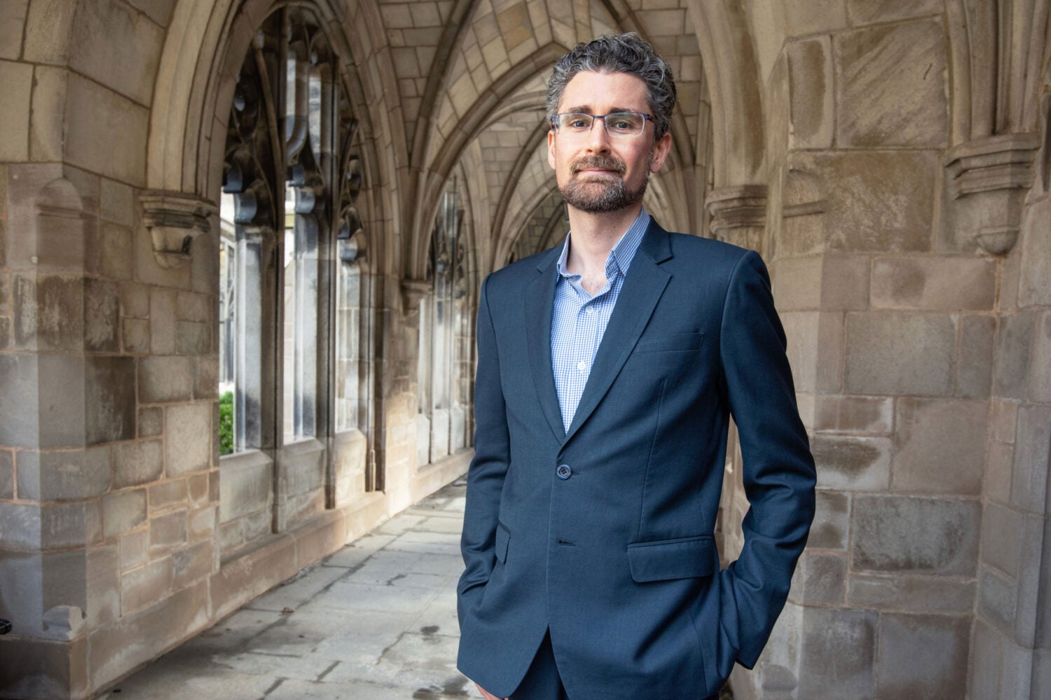 Portrait of Jason Gelbort in Chicago