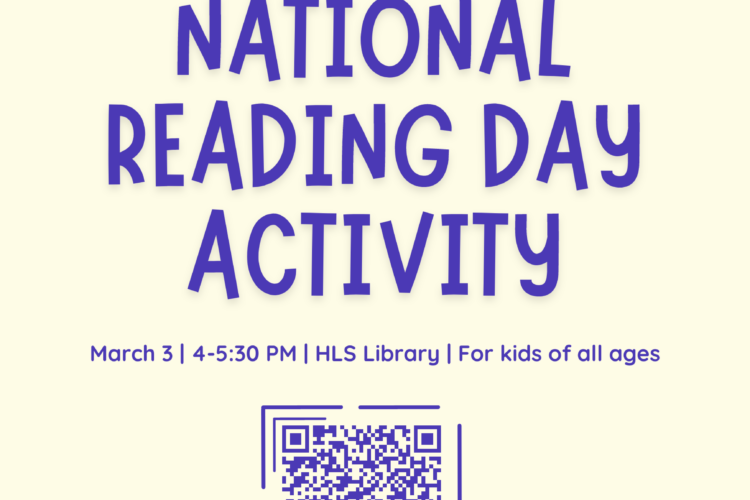 Image thumbnail for HLCFA National  Reading Day Activity