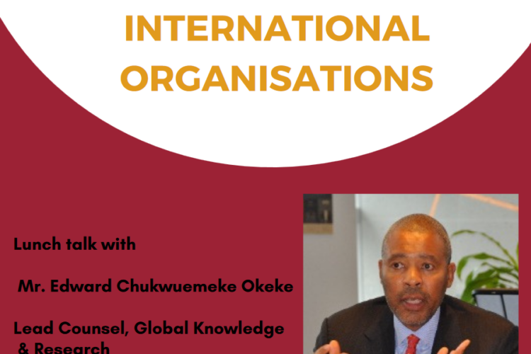 Image thumbnail for Role of Lawyers In International Organisations: Conversation with Legal Counsel for World Bank