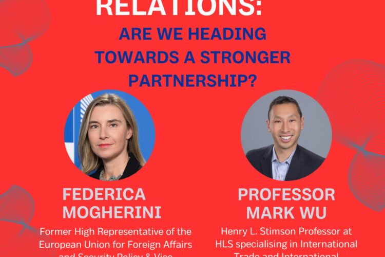 Image thumbnail for Q&A with Federica Mogherini and Mark Wu: EU-US Transatlantic Relations: Are we heading towards a stronger partnership?