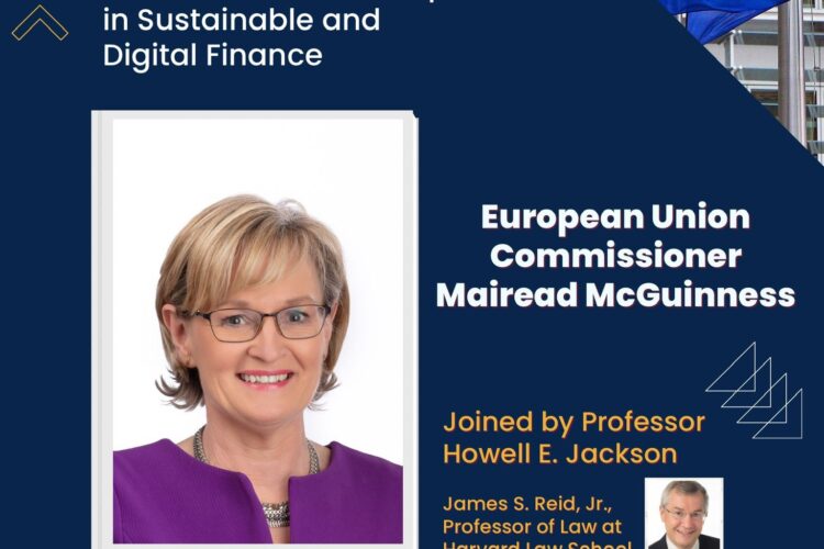 Image thumbnail for Visit by European Commissioner Mairead McGuinness: The Future of Finance: The EU-US Relationship in Sustainable and Digital Finance