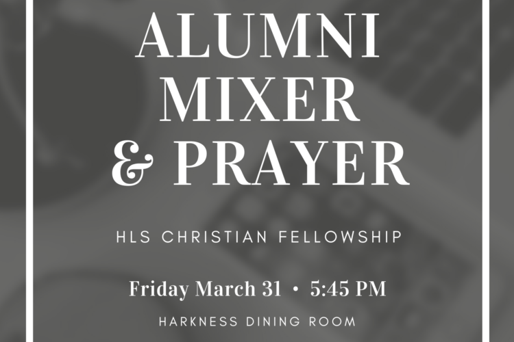 Image thumbnail for HLSCF: Alumni Mixer & Prayer