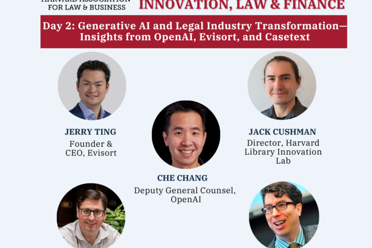 Image thumbnail for Generative AI and Legal Industry Transformation—Insights from OpenAI, Evisort, and Casetext