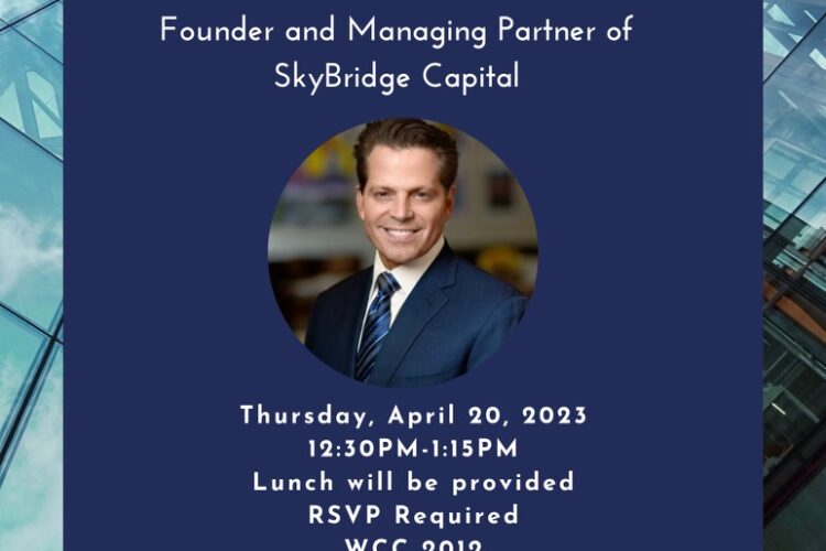 Image thumbnail for Conversation with “The Mooch” Anthony Scaramucci, Founder & Managing Partner at SkyBridge, JD ’89