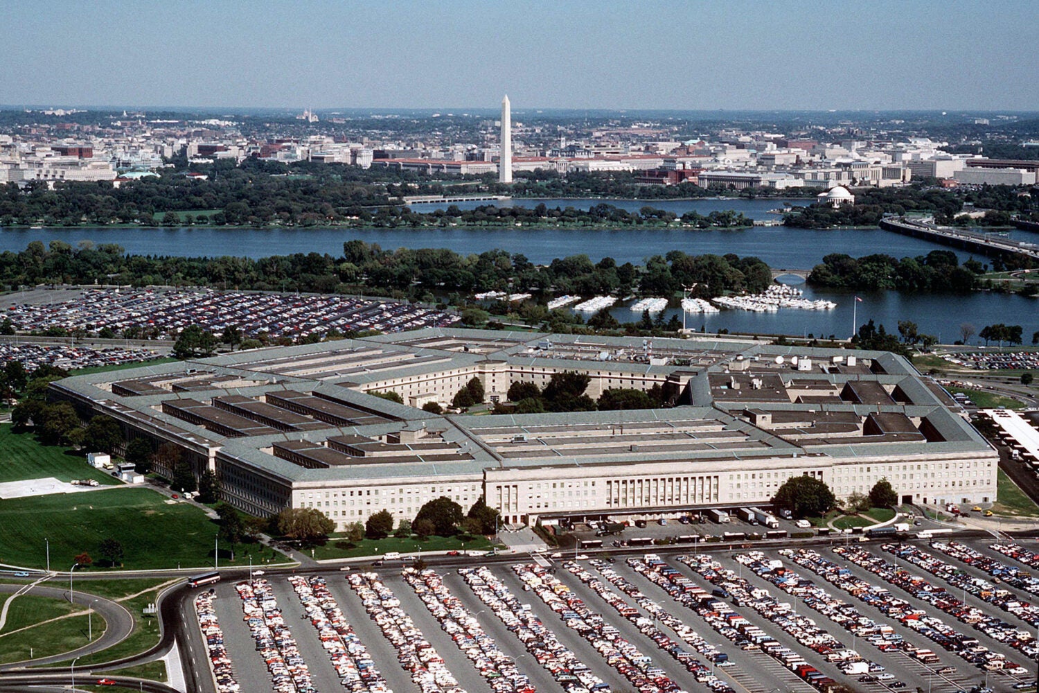 The Pentagon, headquarters of the Department of Defense.