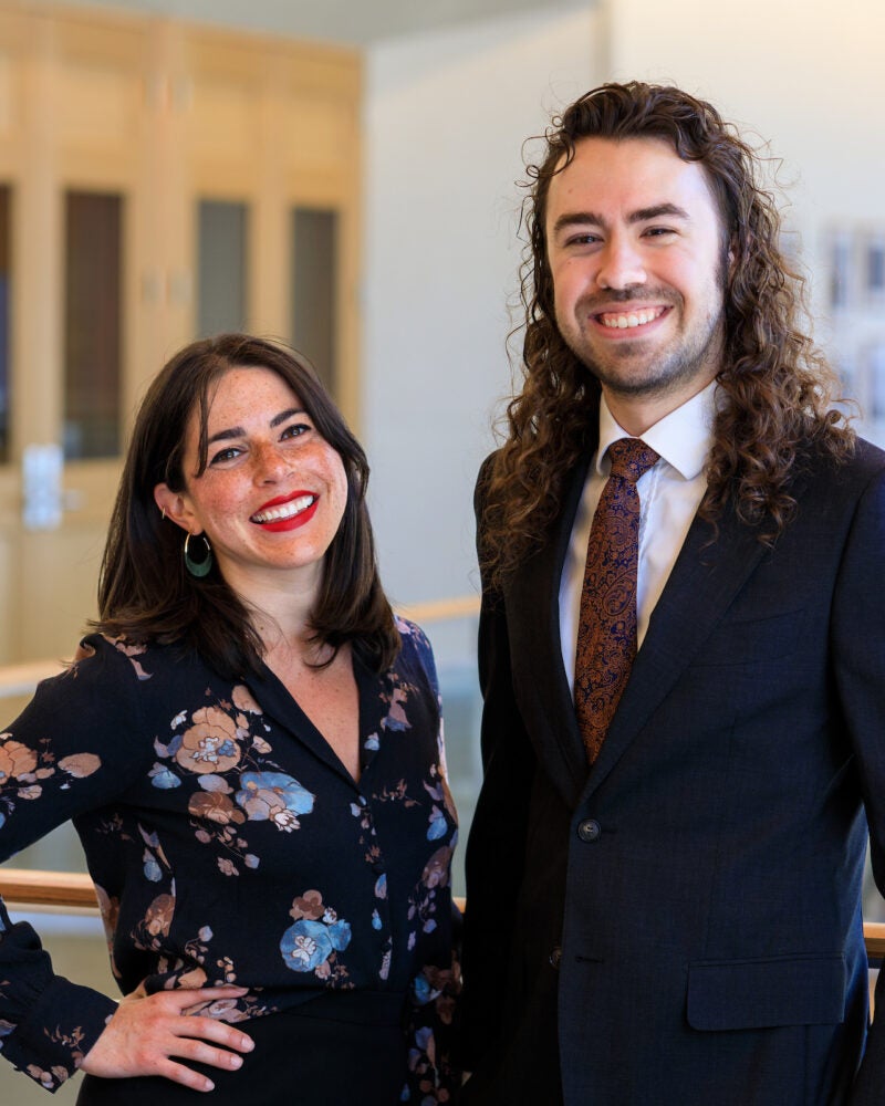 Katie Martinez and Ben Rankin.