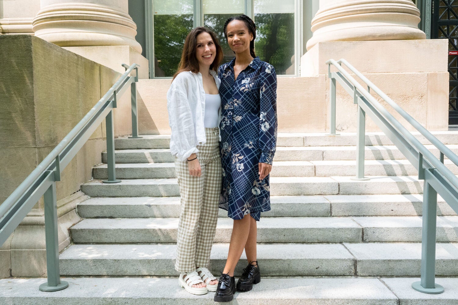 Caroline Hansen and Kiese Hansen.