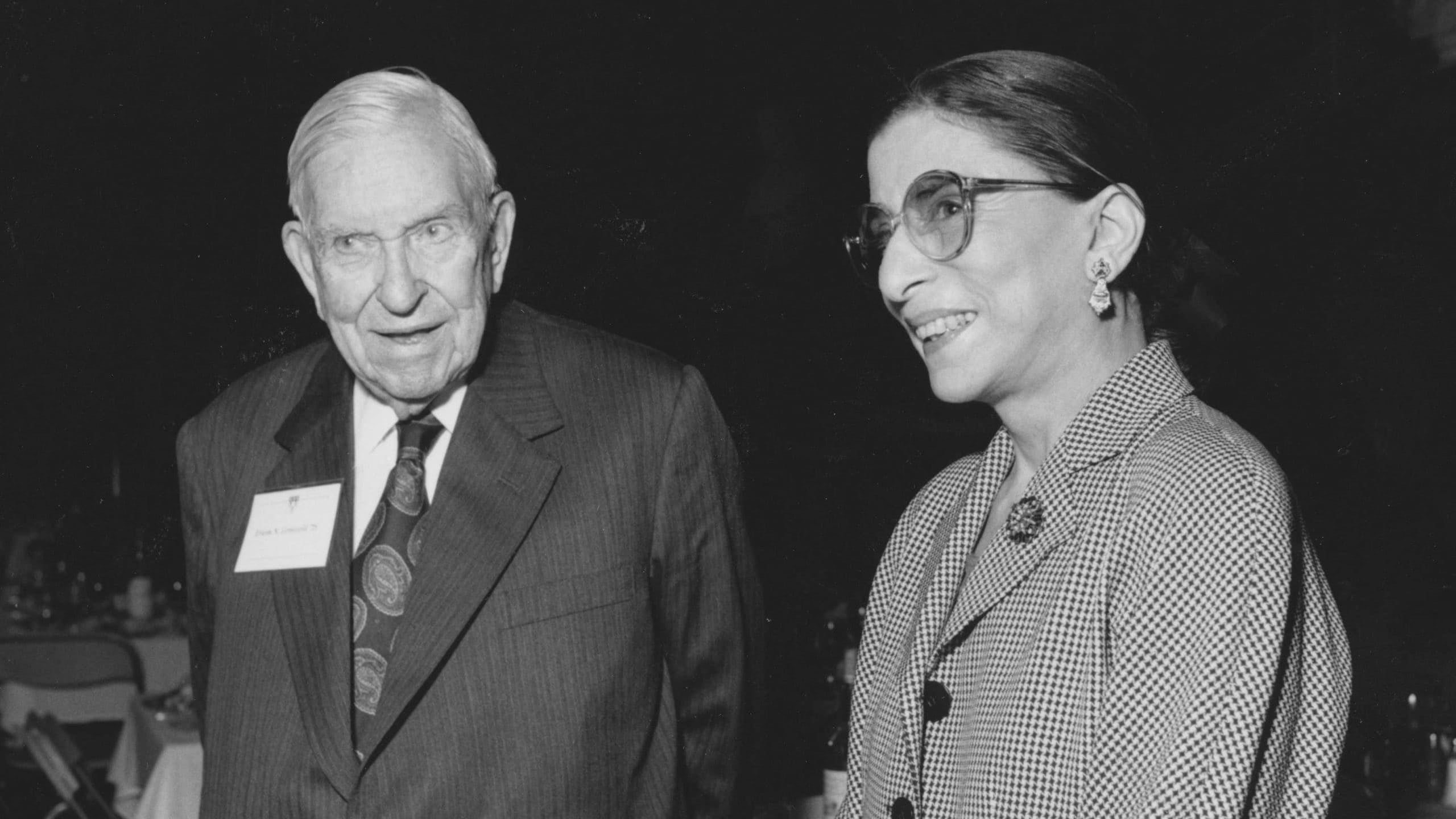 Erwin N. Griswold and Ruth Bader Ginsburg