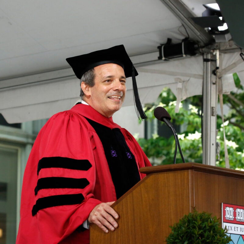 Dean Manning at podium