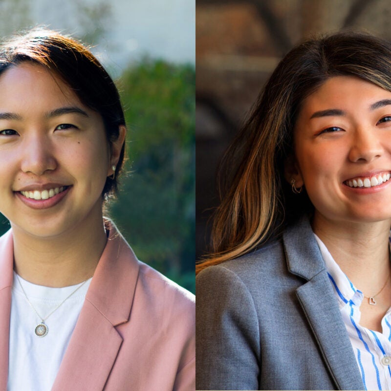 Irene Kwon and Barbara Tsao.