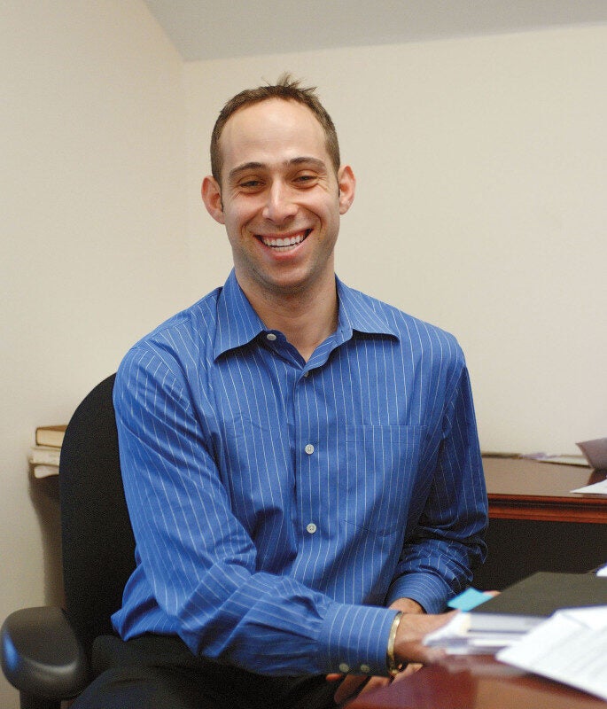 I. Glenn Cohen at his desk