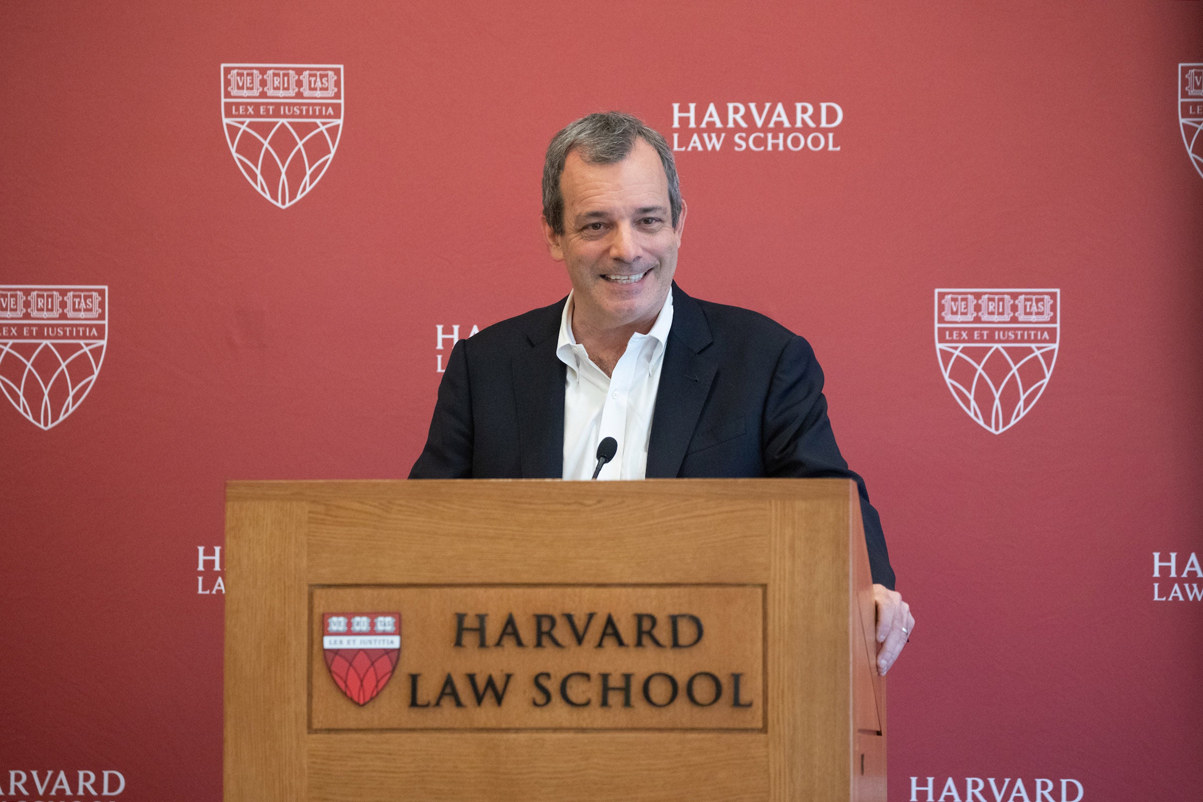 Dean Manning at the First Class celebration and reception.