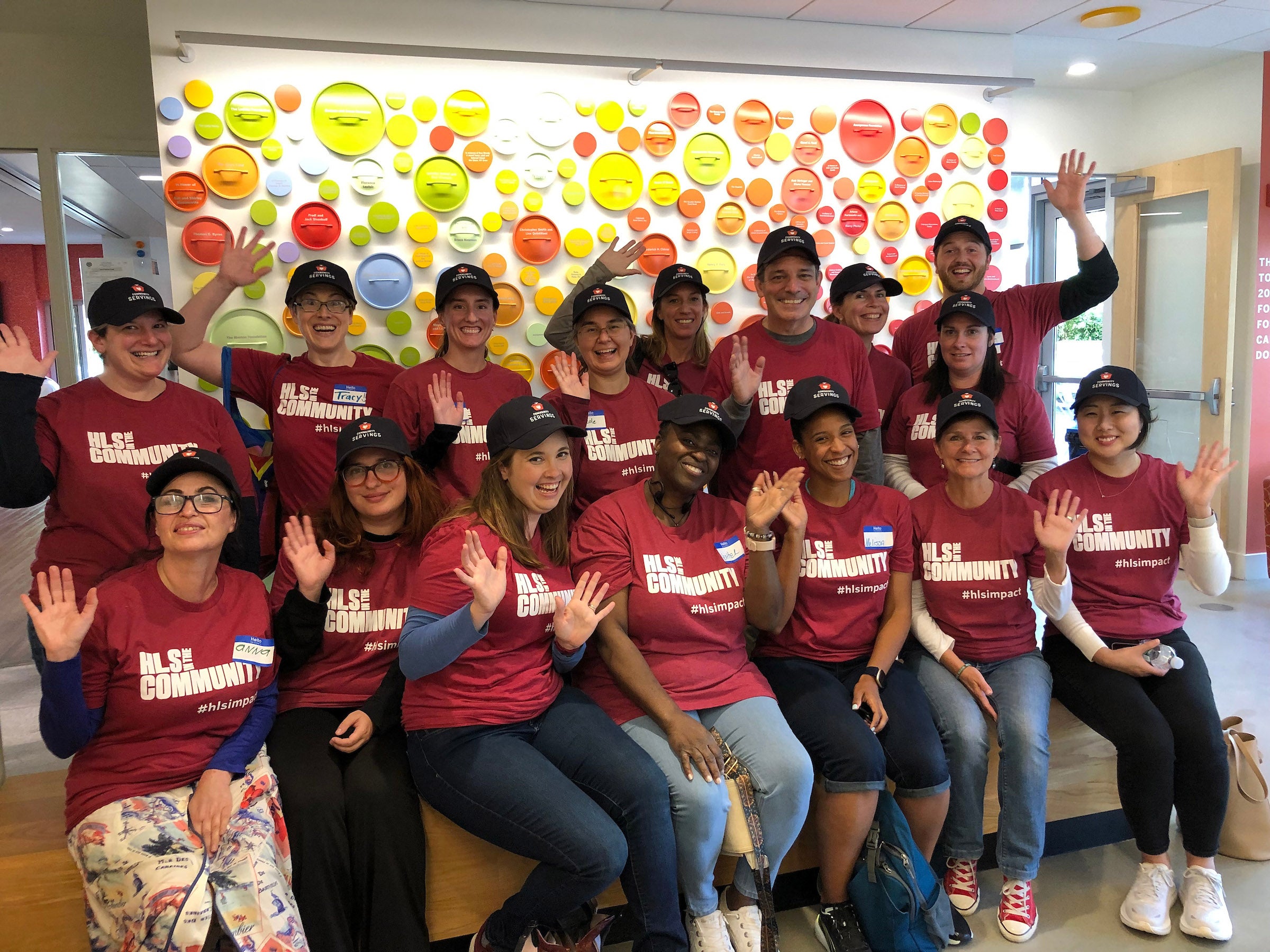 Volunteers at Community Servings.