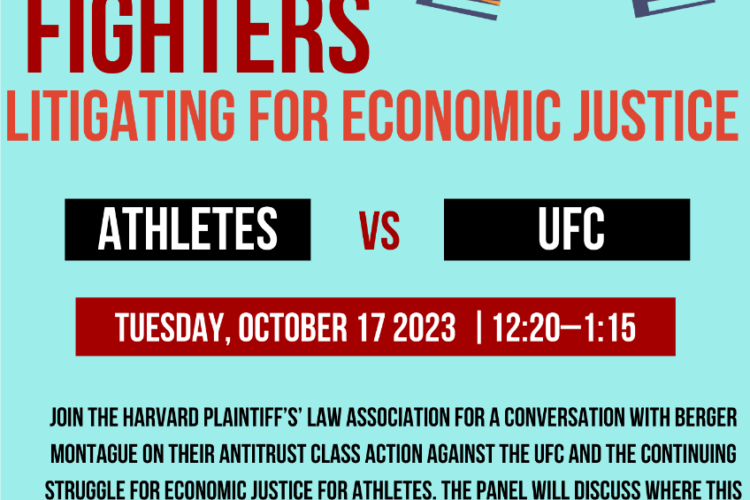 Image thumbnail for Fighting for the Fighters: Litigating for Economic Justice