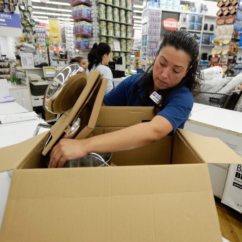 Bed Bath and Beyond store manager.