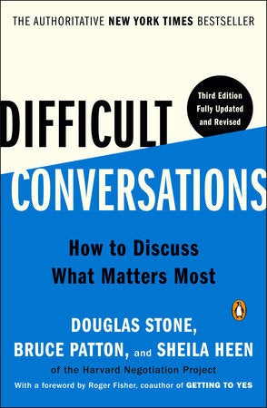 Image thumbnail for PON Live! Book Talk Difficult Conversations: How to Discuss What Matters Most