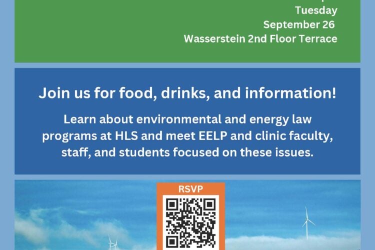 Image thumbnail for Environmental & Energy Law Welcome Reception