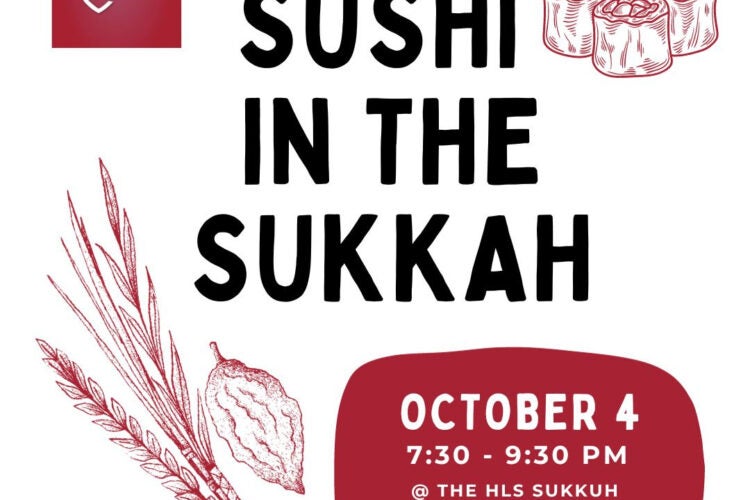Image thumbnail for JLSA Sushi in the Sukkah