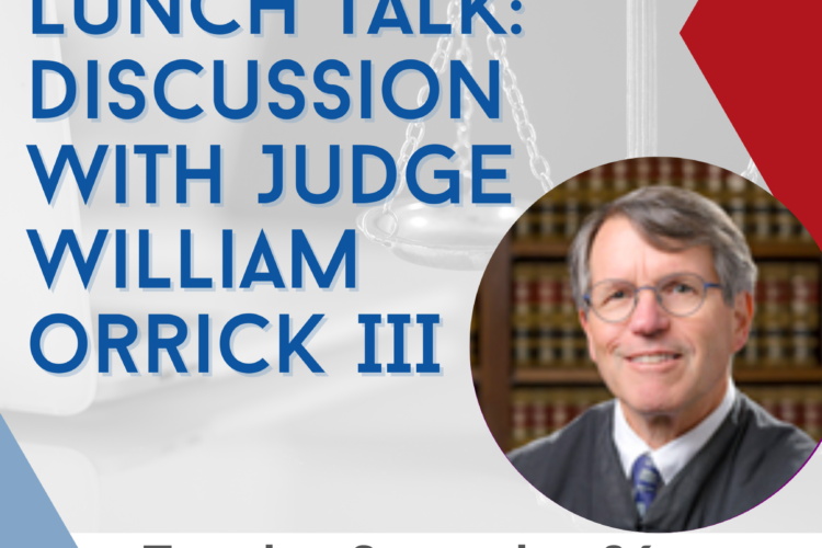 Image thumbnail for Discussion with Judge William Orrick III