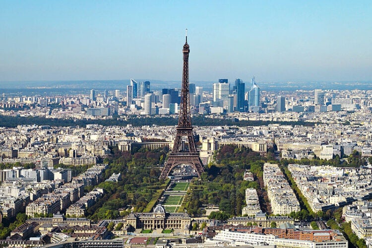 Paris cityscape