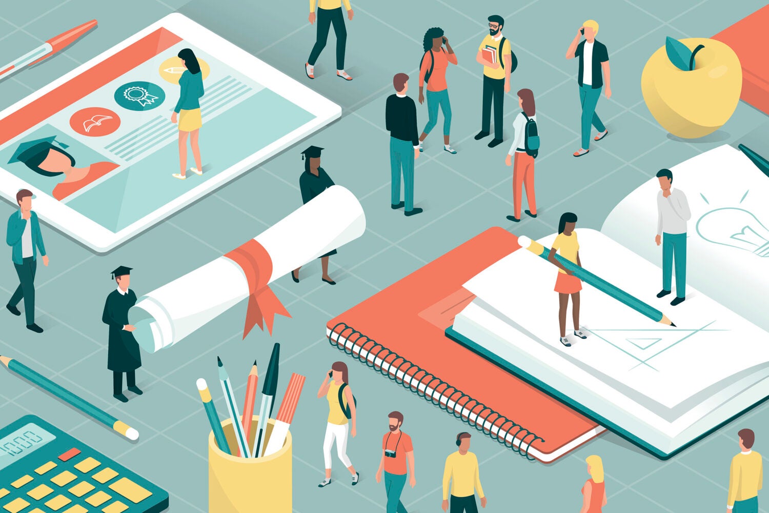 Education concept illustration.