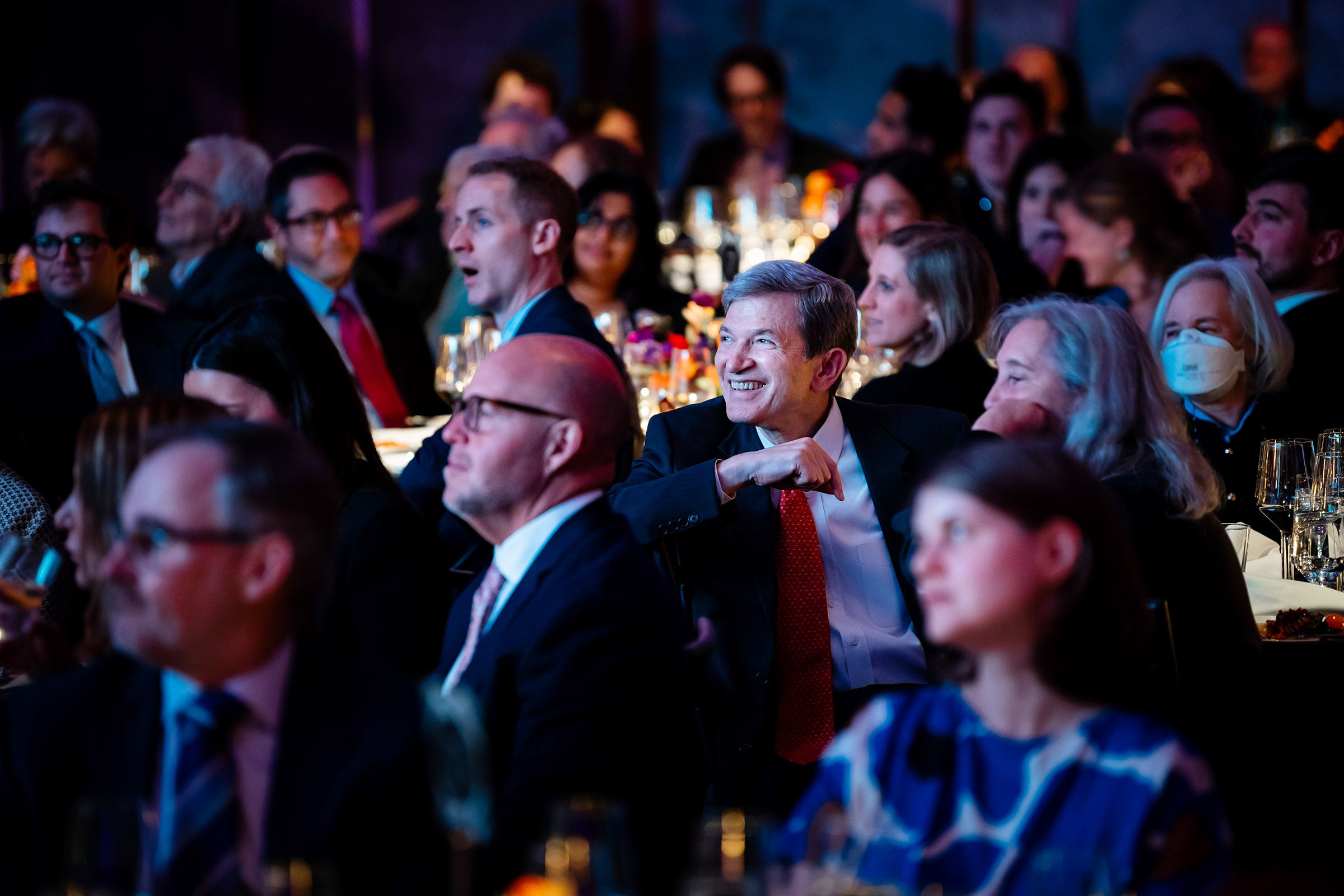 Freedom of the Press Awards audience.