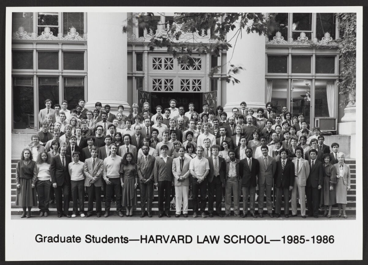 Graduate students: 1985-1986