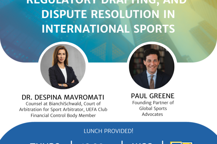 Image thumbnail for Athletes’ Rights,  Regulatory Drafting, and  Dispute Resolution in International Sports After the Semenya ECHR Judgment