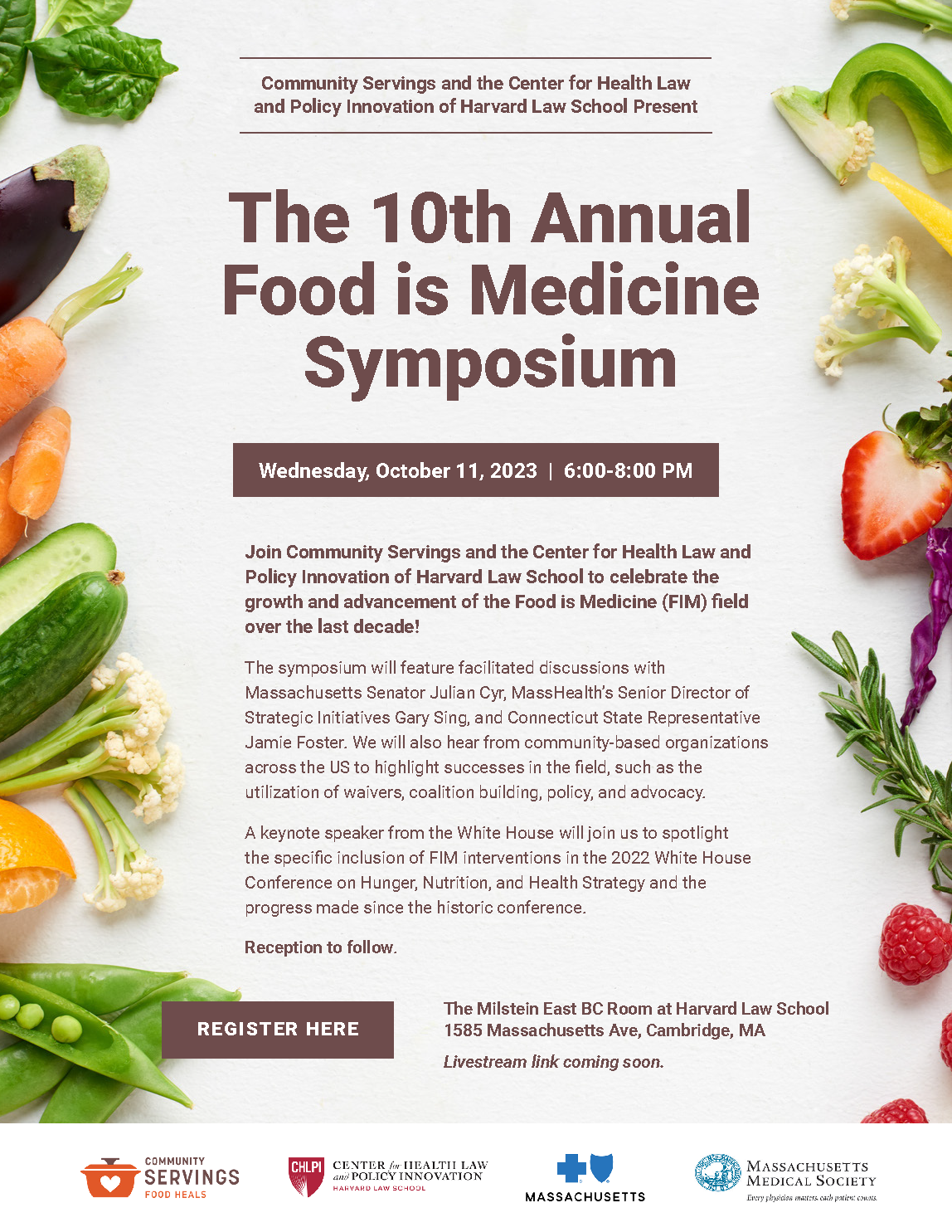 10th Annual Food is Medicine Symposium - Harvard Law School | Harvard ...