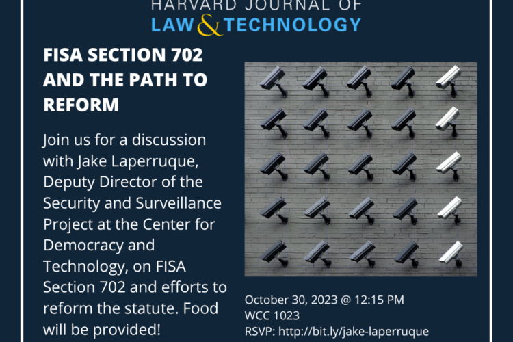 Image thumbnail for FISA Section 702 and the Path to Reform