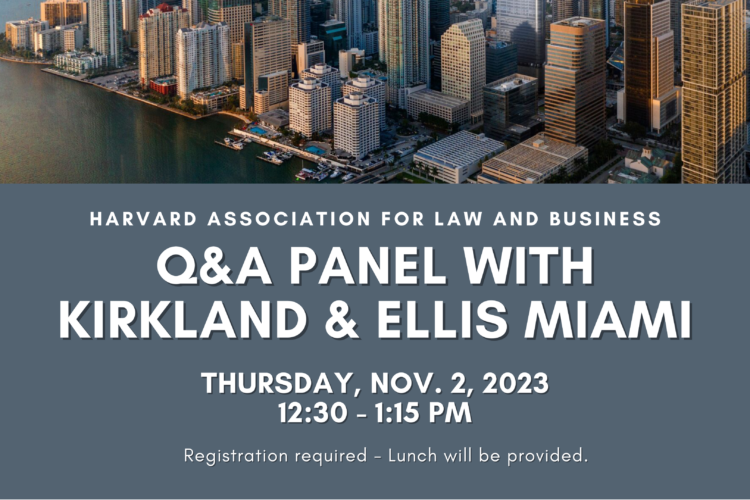 Image thumbnail for HALB x Kirkland & Ellis Miami: Lunch Panel with Q&A