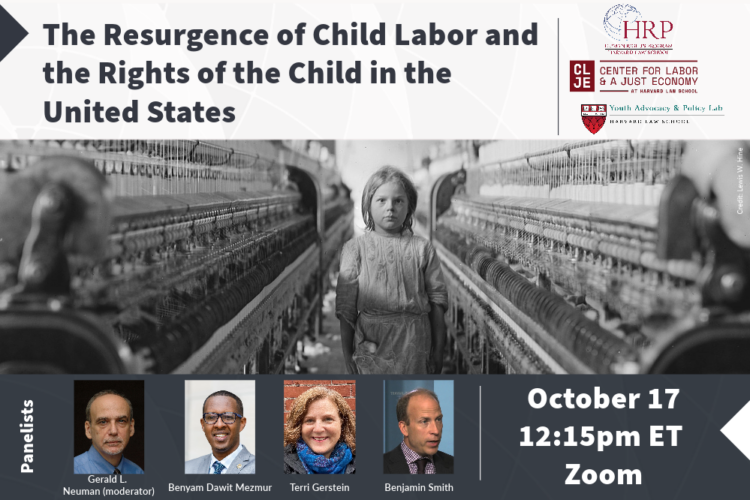Image thumbnail for The Resurgence of Child Labor and the Rights of the Child in the United States
